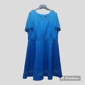 Lane bryant royal blue dress deals